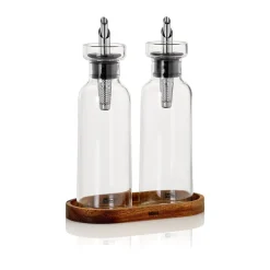 AdhocÖl- und Essigspender Set 3-tlg. AromaPour klar