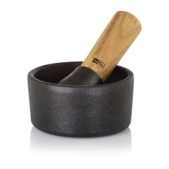AdhocMörser Camo.10 Gusseisen/Akazie Ø10cm