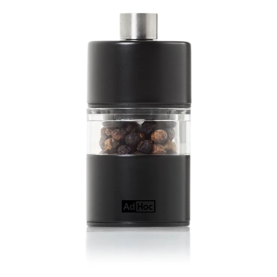 AdhocPfeffer-/Salzmühle 6 cm Minimill schwarz
