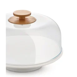 AlessiEtagere mit Deckel Mattina Warm Grey