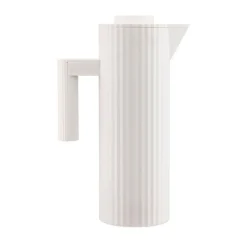 AlessiIsolierkanne weiß Plisse thermoplastisches Harz