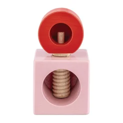 AlessiNussknacker 11 cm rosa/rot