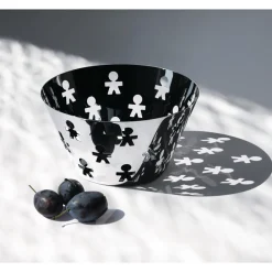 AlessiObstschale silber 23 cm Girotondo