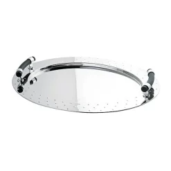 AlessiPlatte oval m.Griffen 58x45,5 Michael Graves