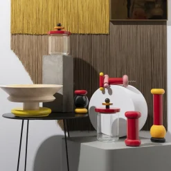 AlessiSalz-/Pfeffer- und Gewürzmühle MP0210 23 cm Buche