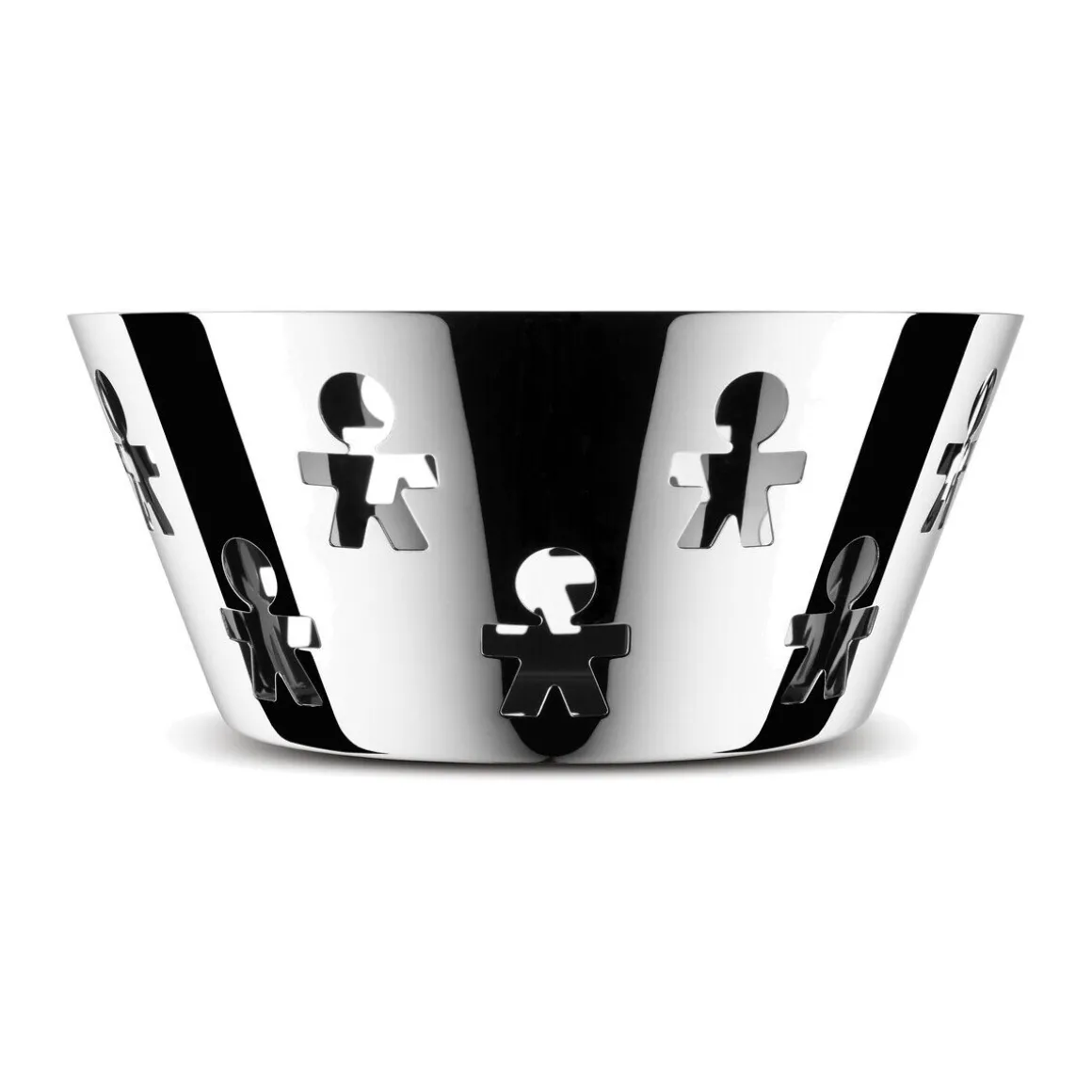 AlessiSchale Durchbruch silber 20 cm Girotondo