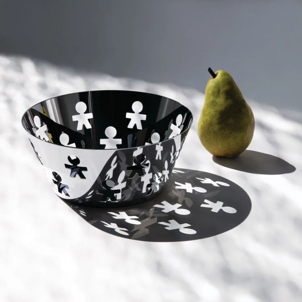 AlessiSchale Durchbruch silber 20 cm Girotondo