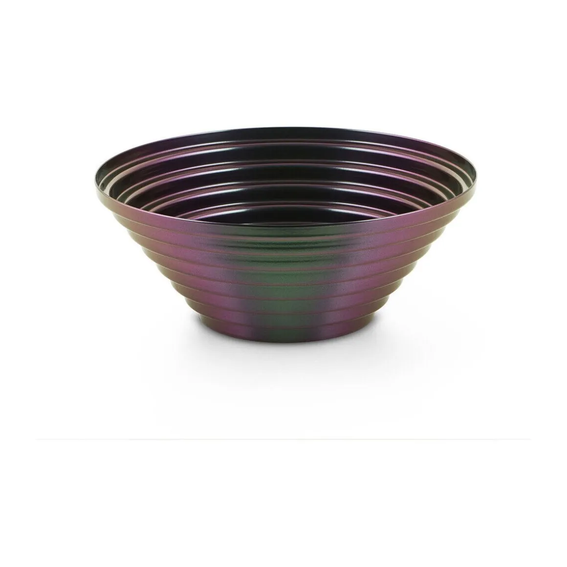 AlessiSchale Maya D:25cm H:10cm purplegreen schillernd