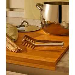 AlessiSpaghettizange 502 19 cm Edelstahl poliert