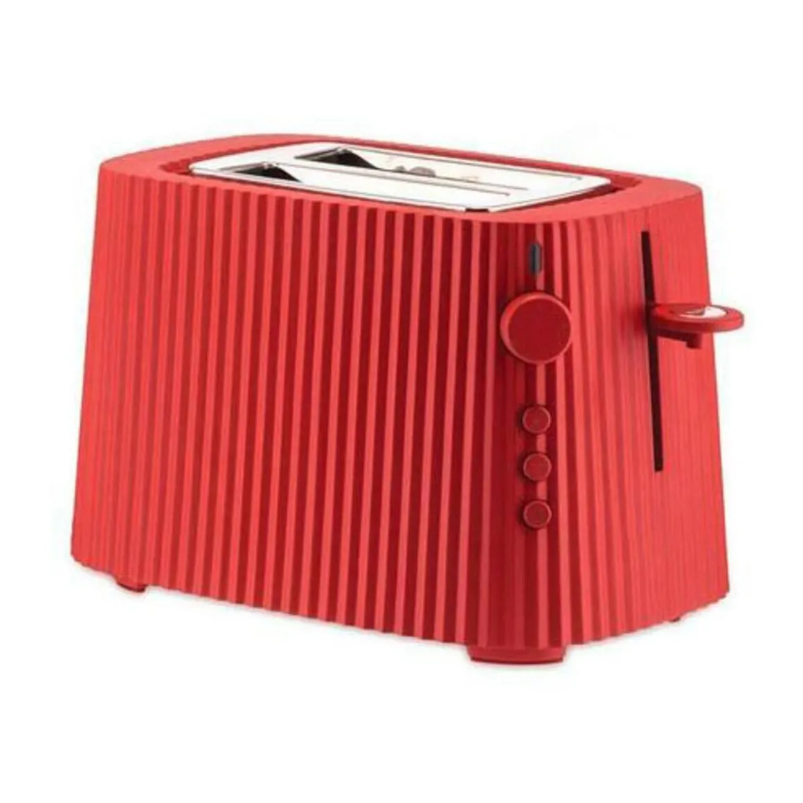 AlessiToaster 850 W Plissé rot