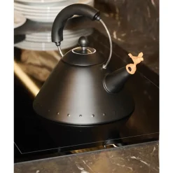 AlessiWasserkessel 9093 BB 2,0 l Michael Graves schwarz