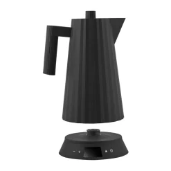 AlessiWasserkocher 1,7 l 2200 W Plissé schwarz