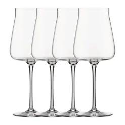 AlessiWeißweinglas 4er-Set Eugenia klar