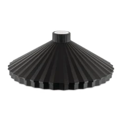 AlessiZitruspresse 28 cm Plissé schwarz