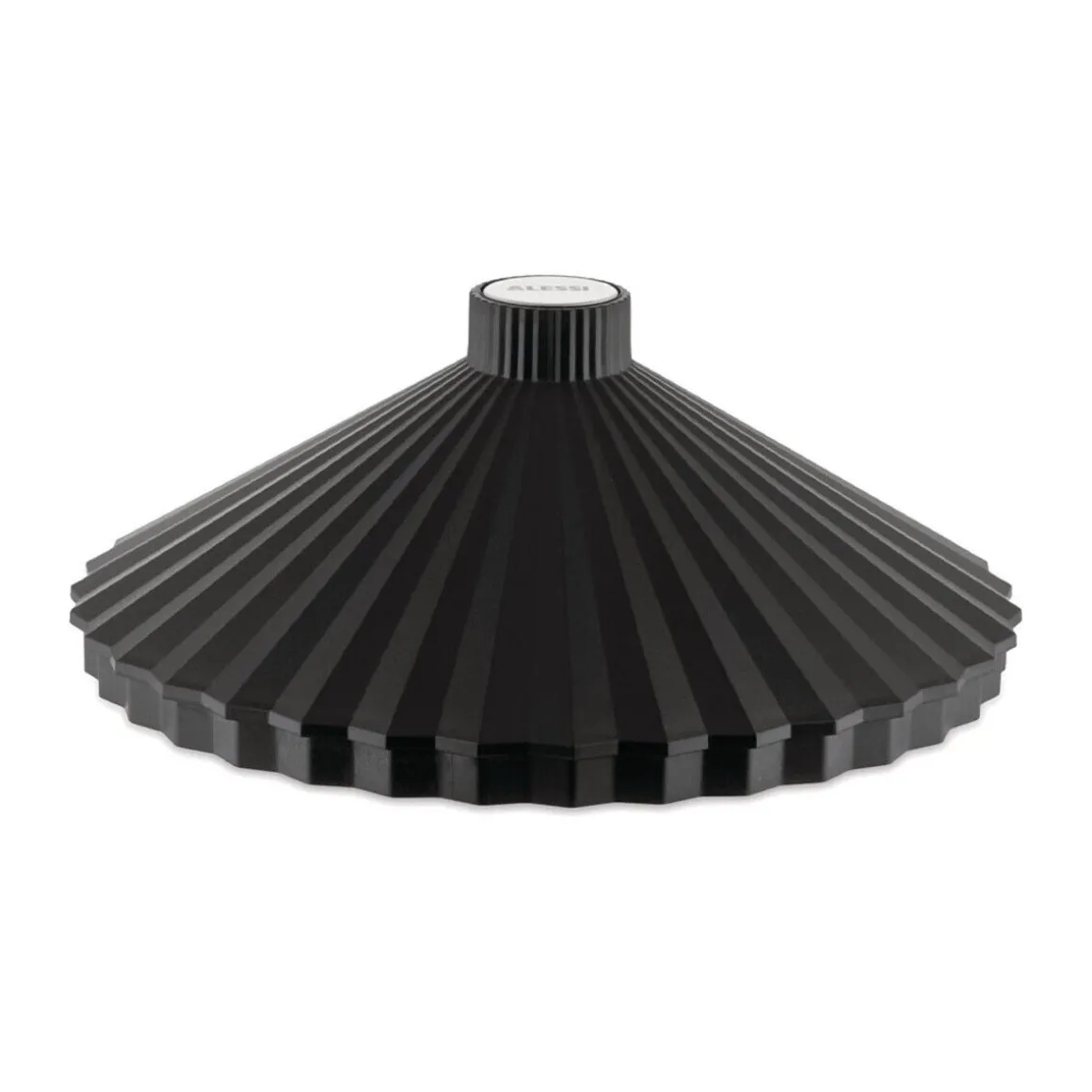 AlessiZitruspresse 28 cm Plissé schwarz