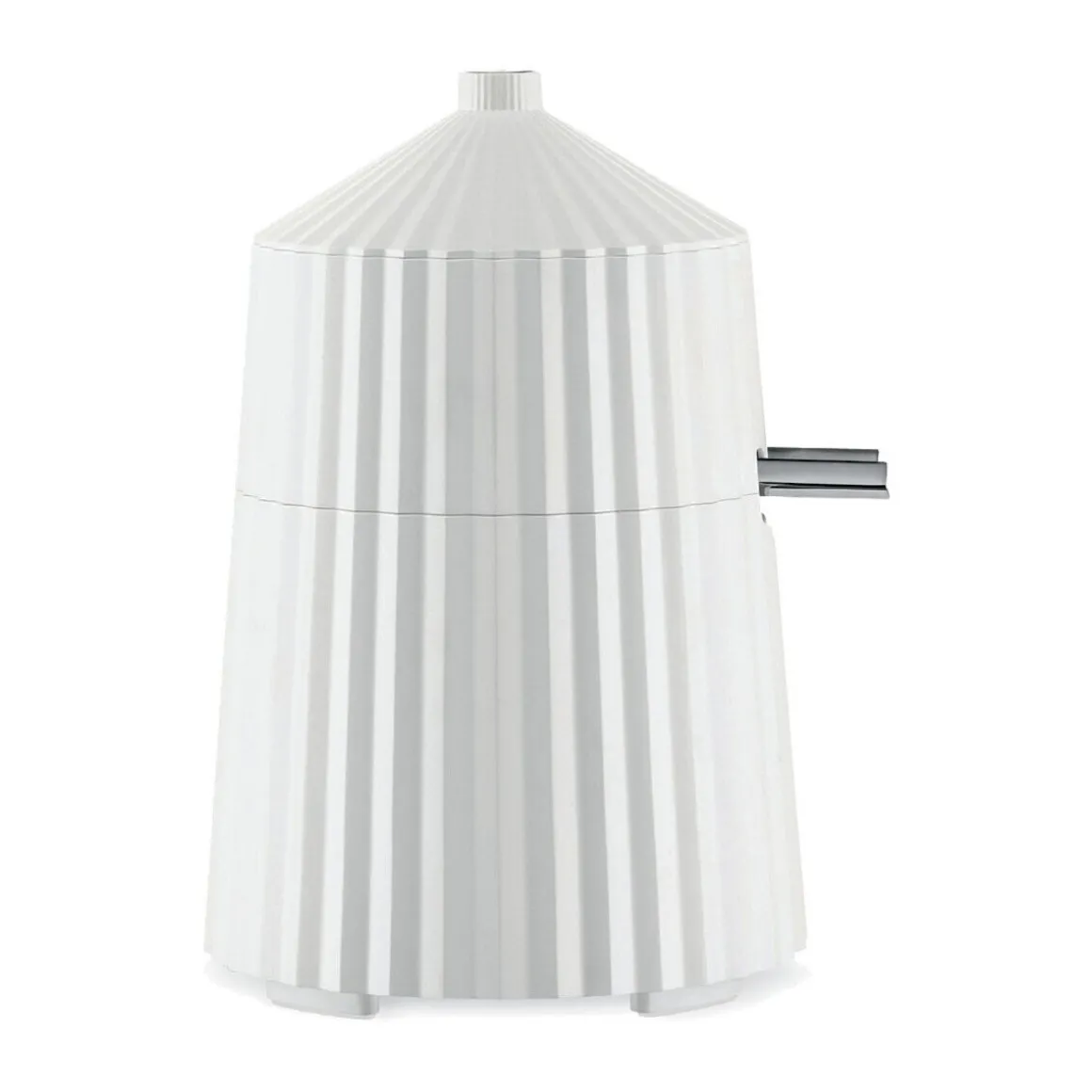 AlessiZitruspresse 28 cm Plissé weiß