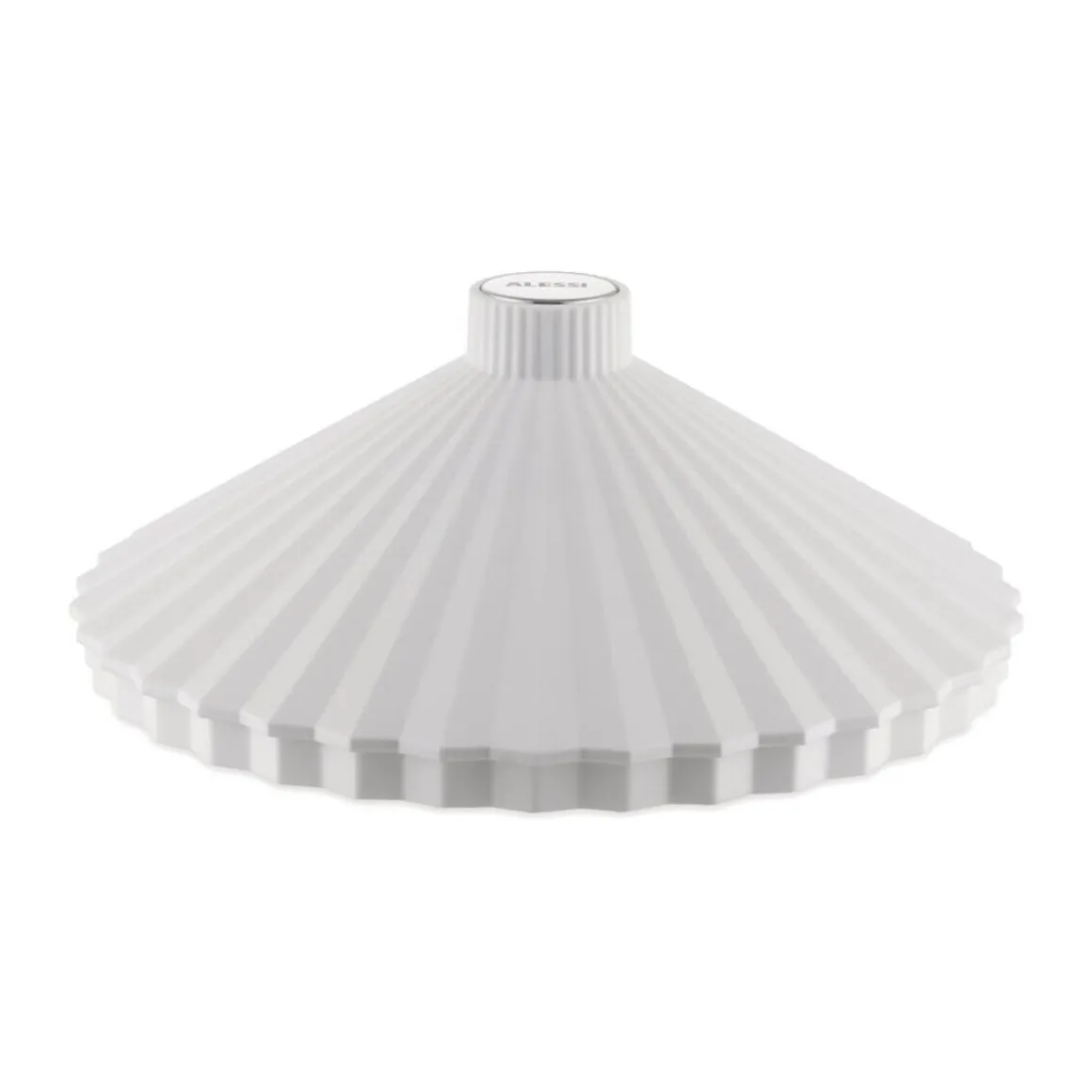 AlessiZitruspresse 28 cm Plissé weiß