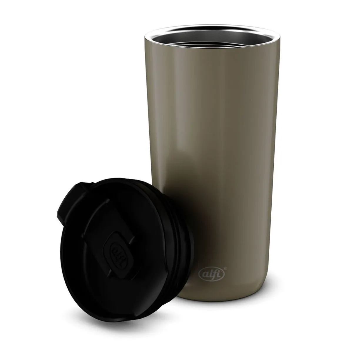 AlfiIsolier-Trinkbecher 0,4 l Iso Coffee Mug Linen Beige Mat