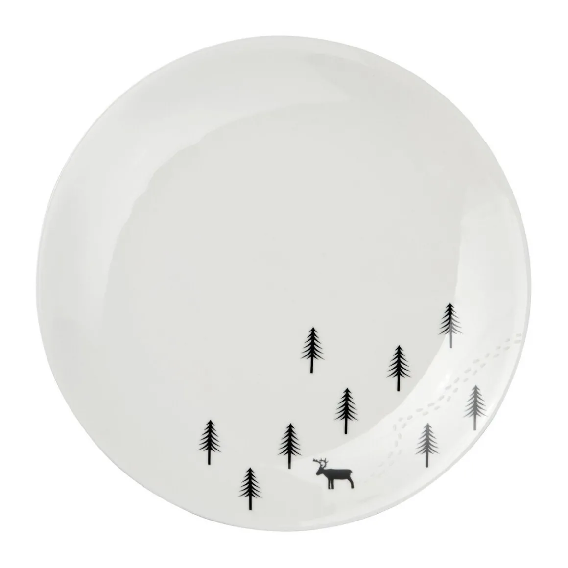 ASADessertteller 21 cm Joy Snow Tracks