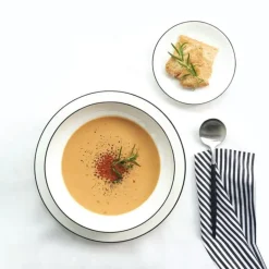 ASAEssteller 27 cm À table ligne noire