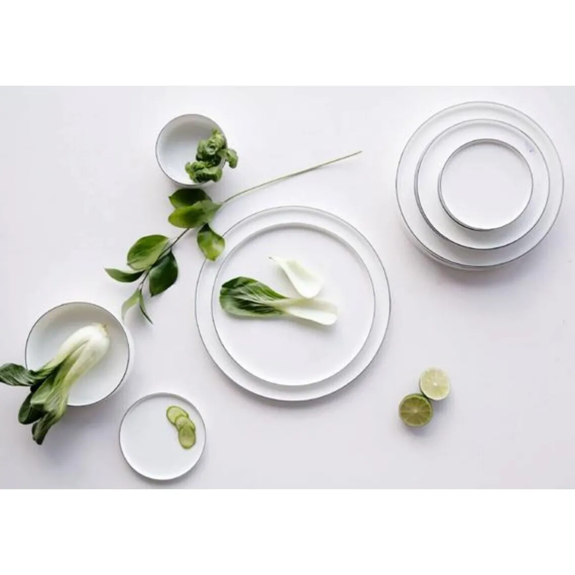 ASAEssteller 27 cm À table ligne noire