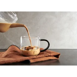 ASAHenkelbecher 0,4 l Coppa Glass Schwarz