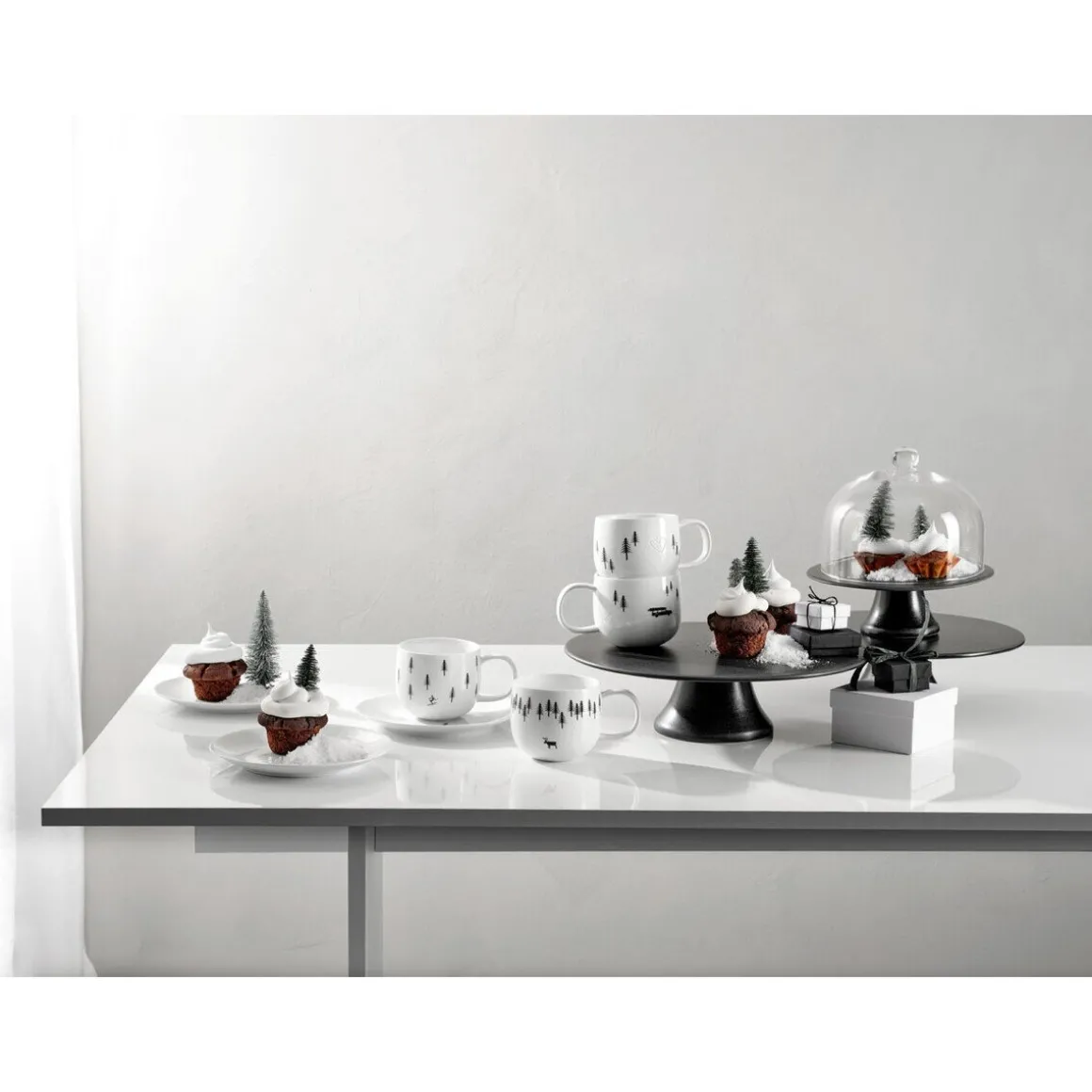 ASAHenkelbecher 0,4 l Joy Snow Tracks Skidding Xmas