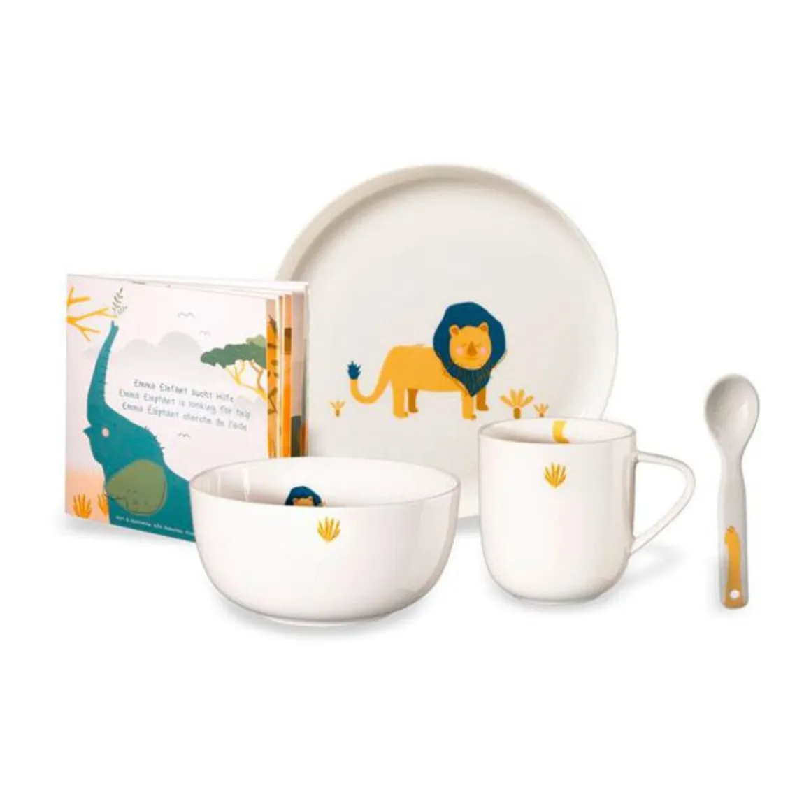 ASAKindergeschirr-Set 5-tlg. Leo Löwe