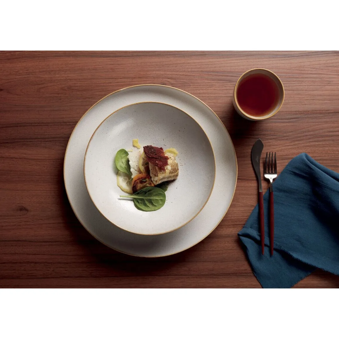 ASAPastateller 21 cm Saisons Sand