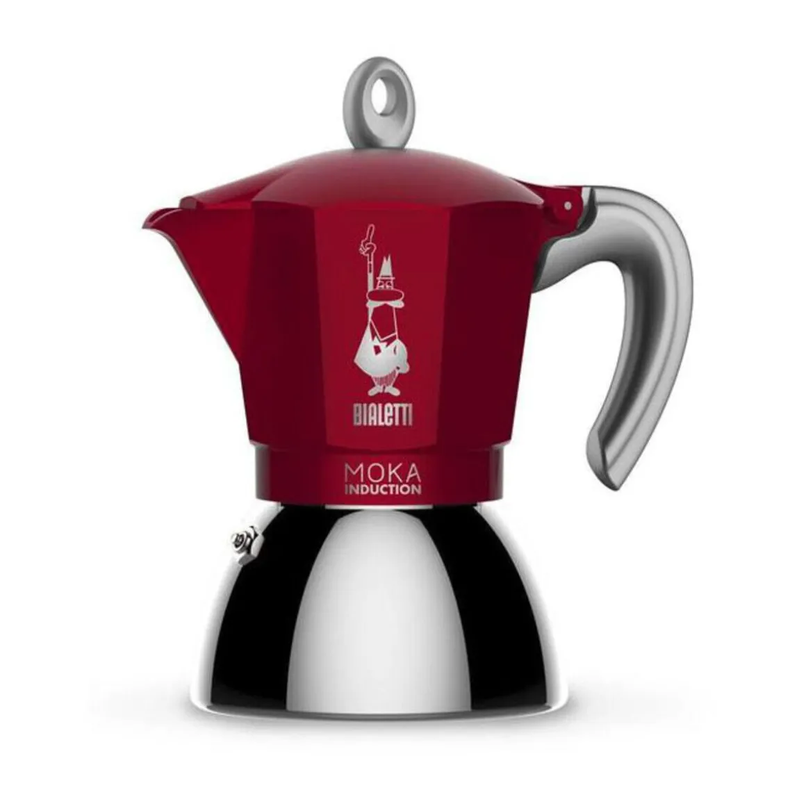BialettiEspressokocher 6 Tassen New Moka Induction Red