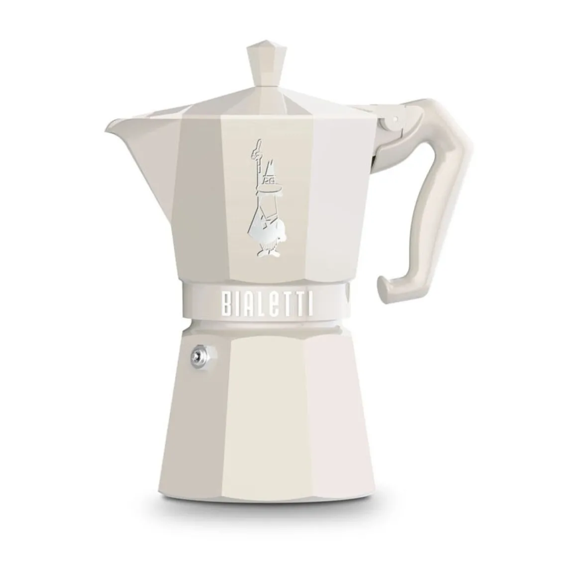 BialettiEspressokocher 6 Tassen Moka Exclusive Cream