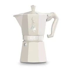 BialettiEspressokocher 6 Tassen Moka Exclusive Cream