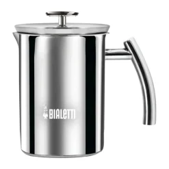 BialettiMilchaufschäumer 6 Tassen Cappuccinatore silber