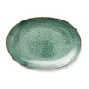 BitzPlatte oval 36x25cm grün
