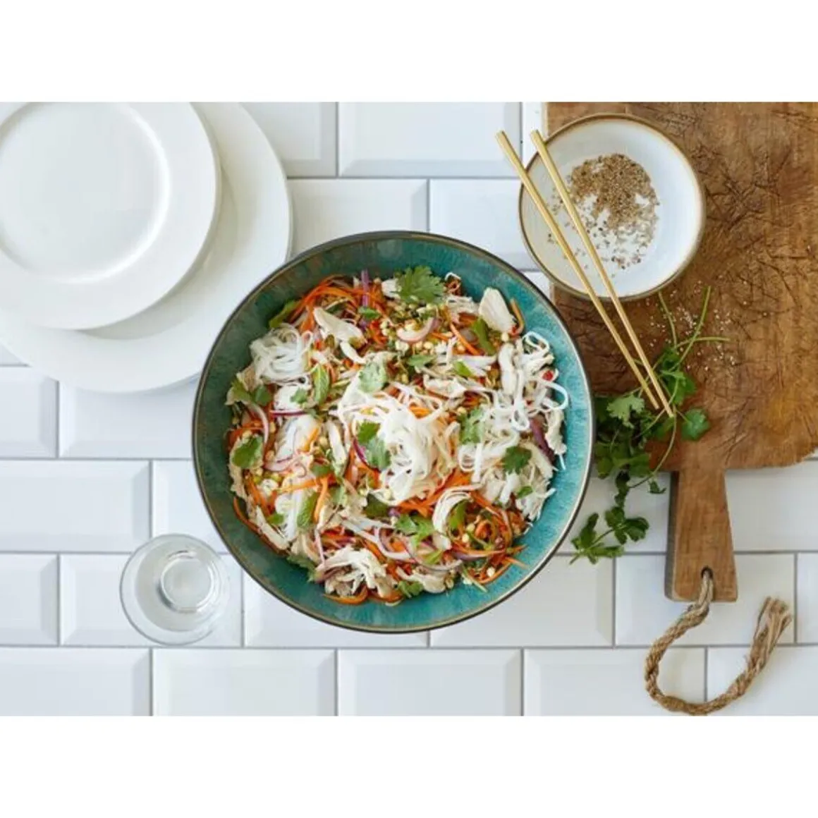 BitzSalat Bowl 30cm black/green