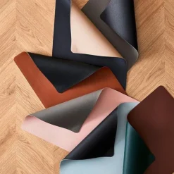 BitzTischset 4er Pack blau/sand 46x33cm