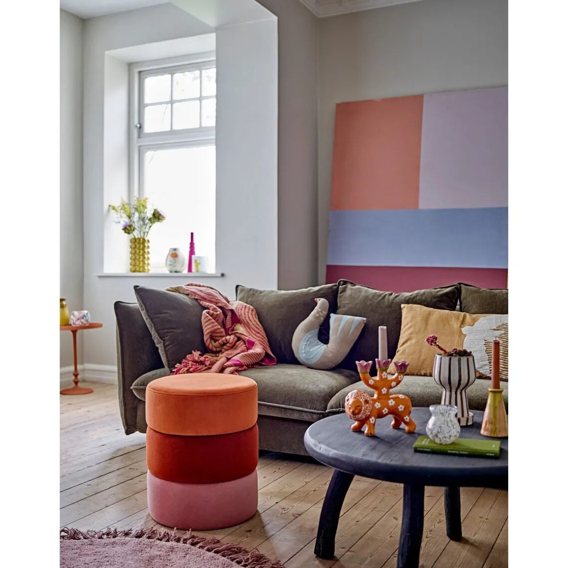 BloomingvilleKerzenhalter 20 cm Lazar orange