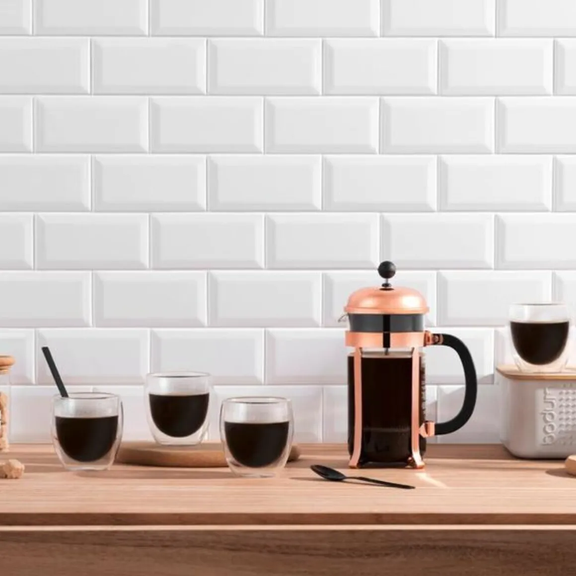 BodumKaffeebereiter 8 Tassen Chambord kupfer