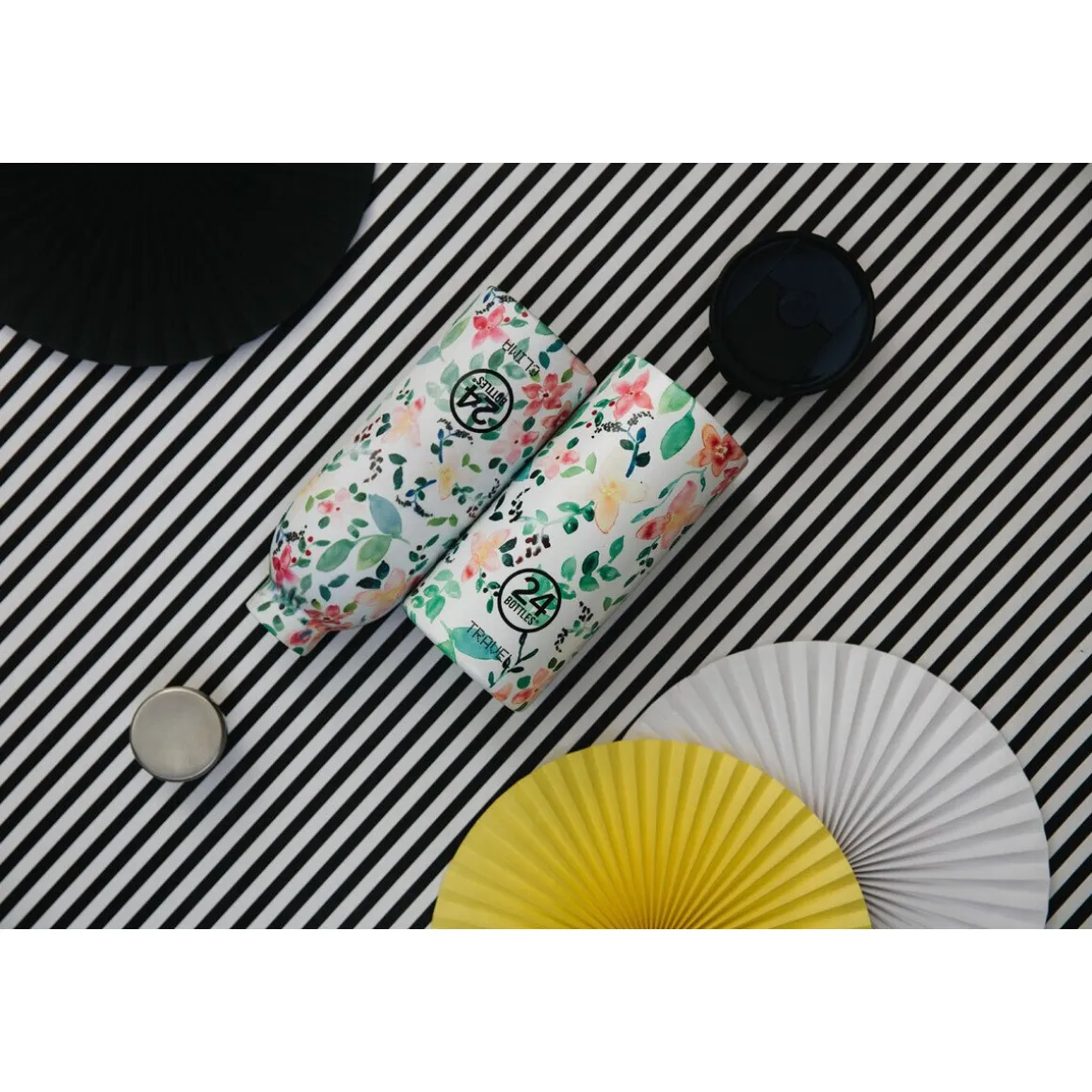 24bottlesIsolierbecher 0,6 l Travel Tumbler Little Buds