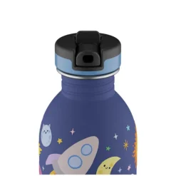 24bottlesTrinkflasche 0,25 l Kids Bottle Space Friends