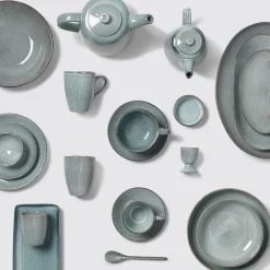 Broste CopenhagenPlatte 22x13 cm Nordic Sea Soft Blue