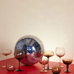 ByonCoupe-Glas 2er-Set Opacity pfirsich