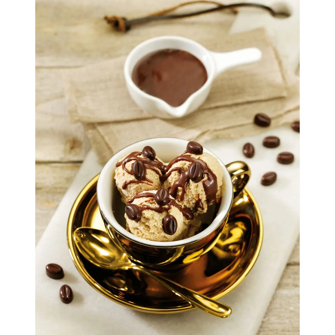 CilioCappuccinotasse Roma gold m. Untere