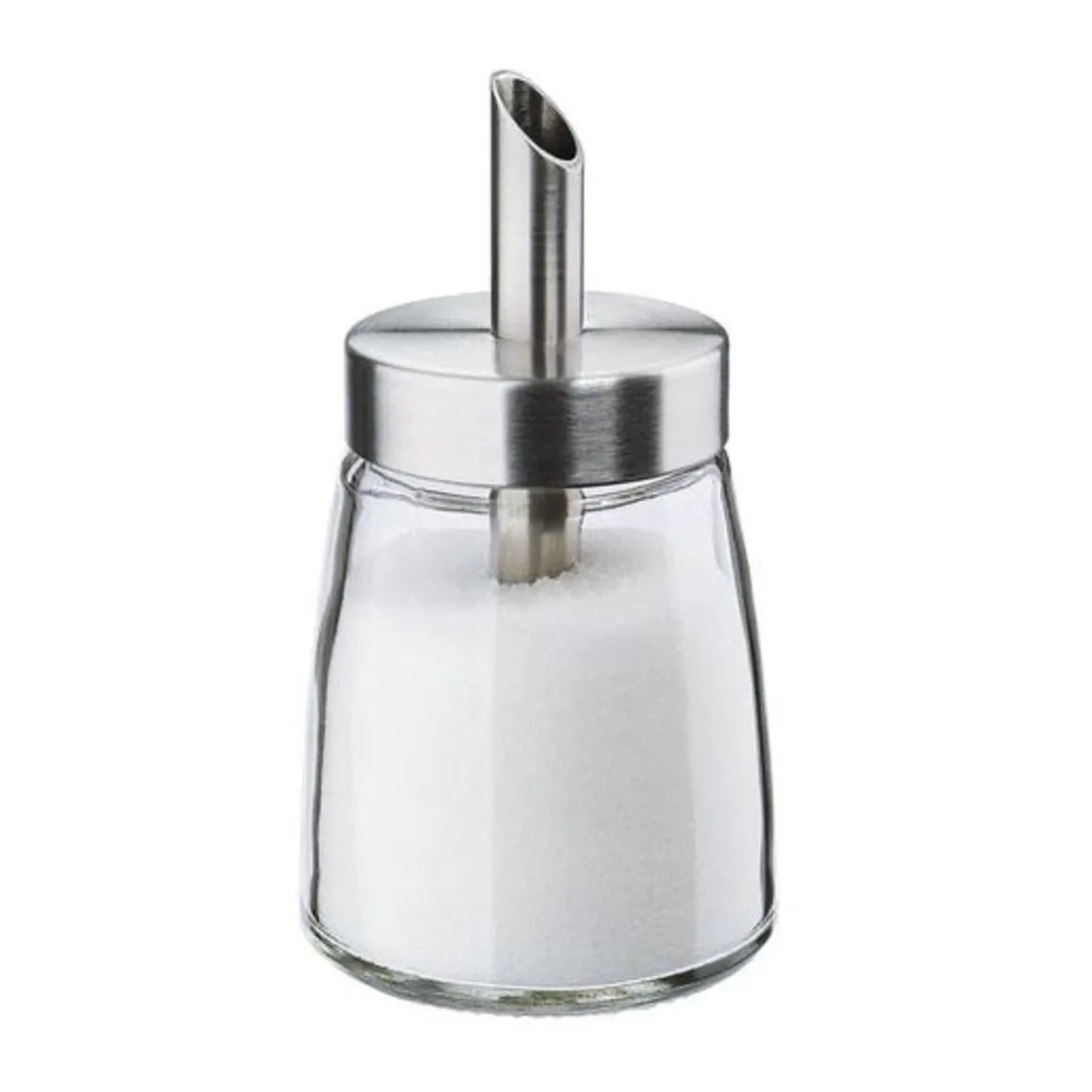 CilioZuckerspender 150ml Tavola Edelstahl satiniert/Glas