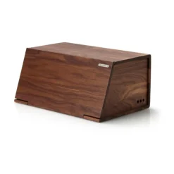 ContinentaBrotkasten 40x26x18,5 cm Walnuss