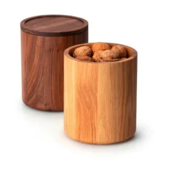 ContinentaDose 13x13cm H.16cm Eiche