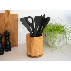 ContinentaKochlöffel mit Loch 31,5 cm Duracore schwarz