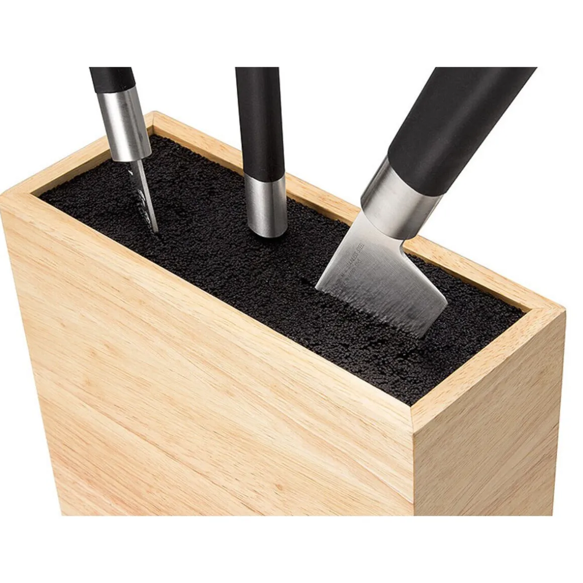 ContinentaMesserblock klein mit flex. Einsatz Gummibaum