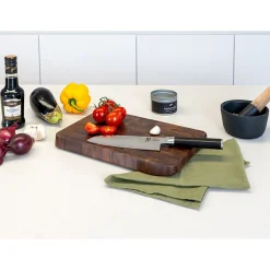 ContinentaSchneidebrett 38x25x3 cm Walnuss Stirnholz