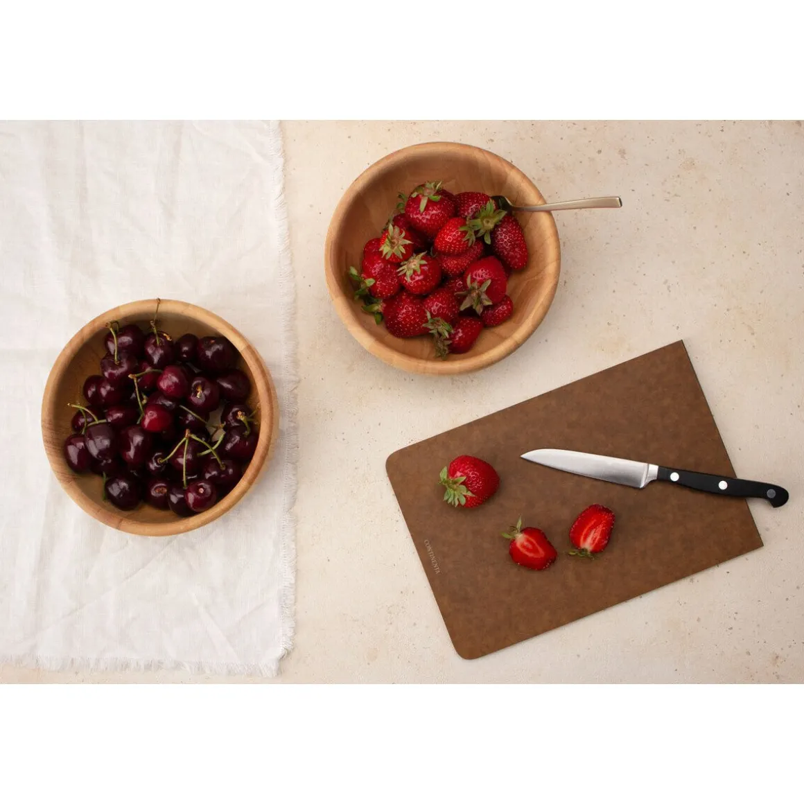 ContinentaSchneidebrett 23,5x16x0,7 cm Duracore braun